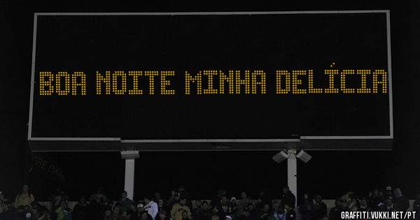 Boa noite minha delícia 