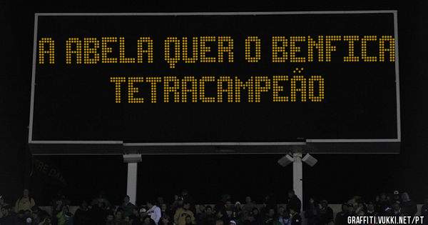 A Abela quer o Benfica Tetracampeão
