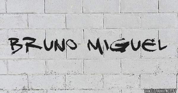 Bruno Miguel
