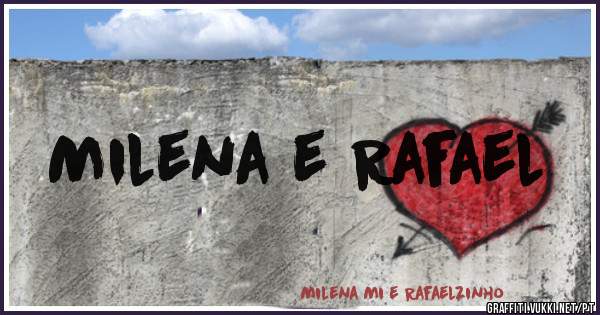 Milena e Rafael