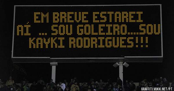 Em breve estarei aí  ... Sou goleiro....Sou Kayki Rodrigues!!!
