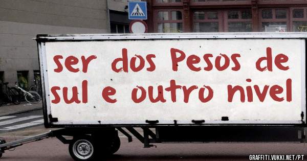 ser dos Pesos de sul e outro nivel