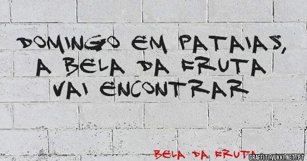 Domingo em Pataias, a bela da fruta vai encontrar