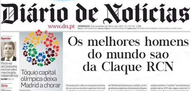 Os melhores homens do mundo sao da Claque RCN