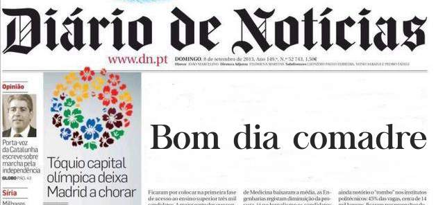 Bom dia comadre