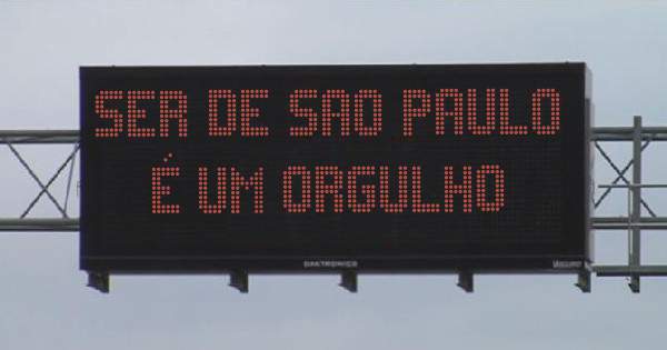 Ser de Sao Paulo é um orgulho