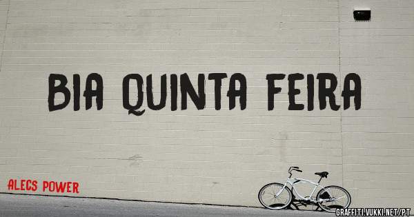 Bia quinta feira