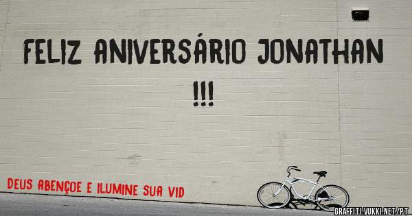 Feliz aniversário Jonathan !!!