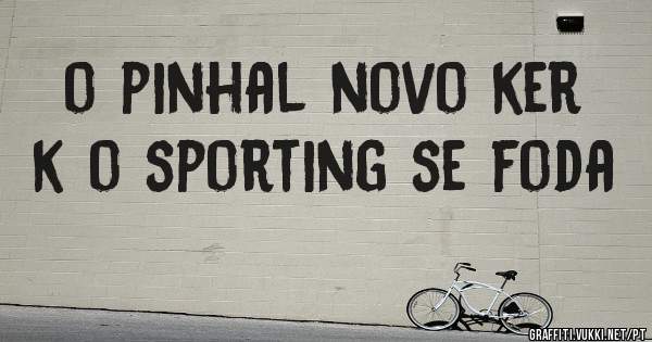 o pinhal novo ker k o sporting se foda