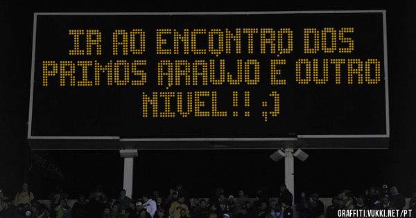 Ir ao encontro dos primos Araújo é outro nível!! ;)