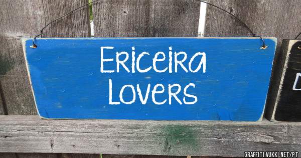 Ericeira
Lovers