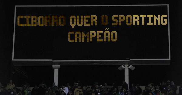 Ciborro quer o SPORTING Campeão 