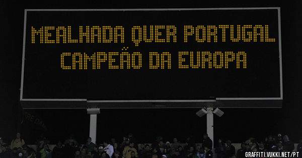 Mealhada quer PORTUGAL CAMPEÃO DA EUROPA