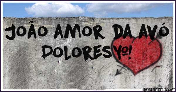 João amor da avó Dolores❤