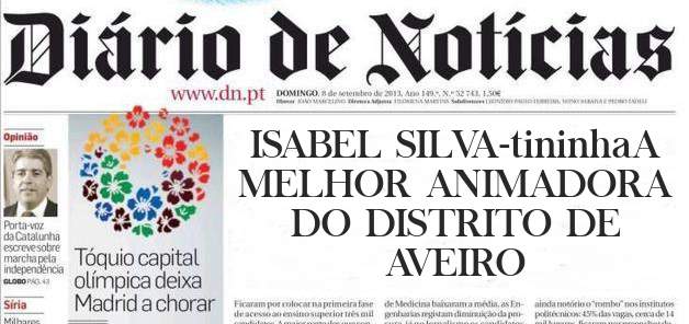 ISABEL SILVA-tininhaA MELHOR ANIMADORA DO DISTRITO DE AVEIRO
