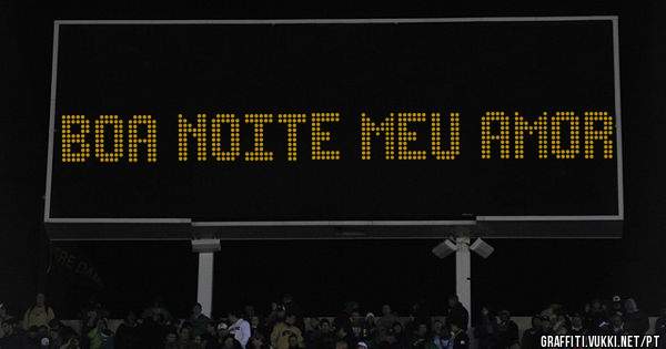 Boa noite meu amor 