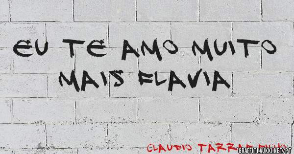 Eu Te amo muito mais Flavia
