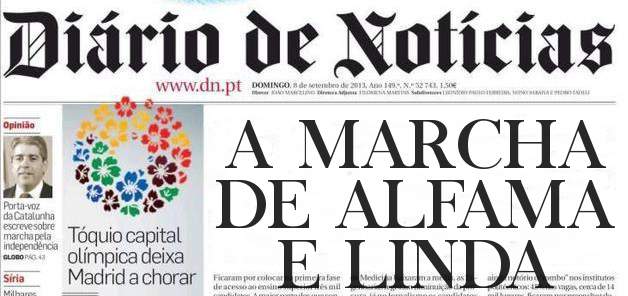 A MARCHA DE ALFAMA E LINDA
