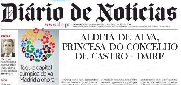 ALDEIA DE ALVA, PRINCESA DO CONCELHO DE CASTRO - DAIRE