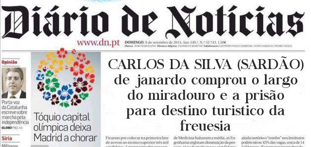 CARLOS DA SILVA (SARDÃO) de janardo comprou o largo do miradouro e a prisão para destino turistico da freuesia