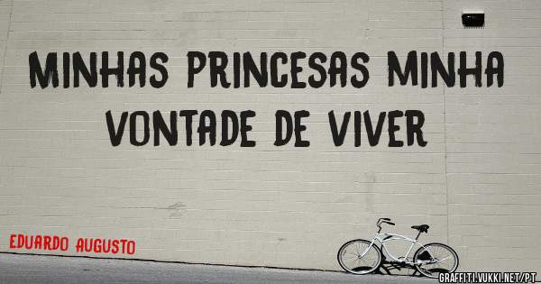 Minhas princesas minha vontade de viver 