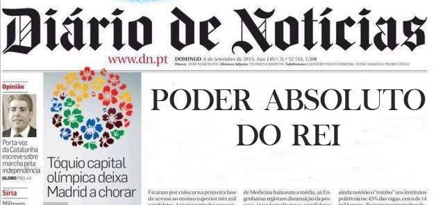 PODER ABSOLUTO DO REI