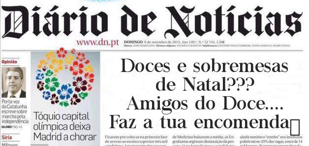Doces e sobremesas de Natal???
Amigos do Doce....
Faz a tua encomenda❤
