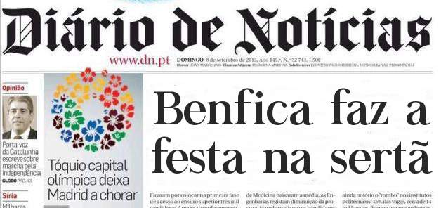 Benfica faz a festa na sertã 