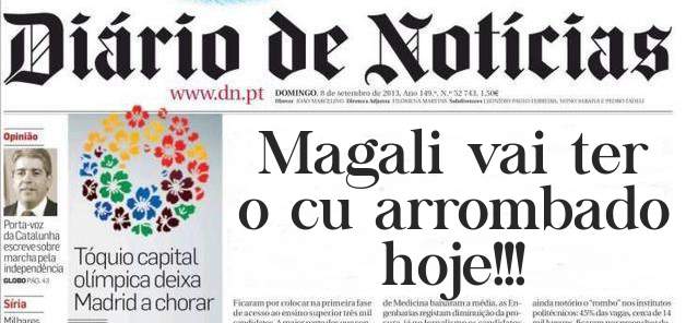 Magali vai ter o cu arrombado hoje!!!
