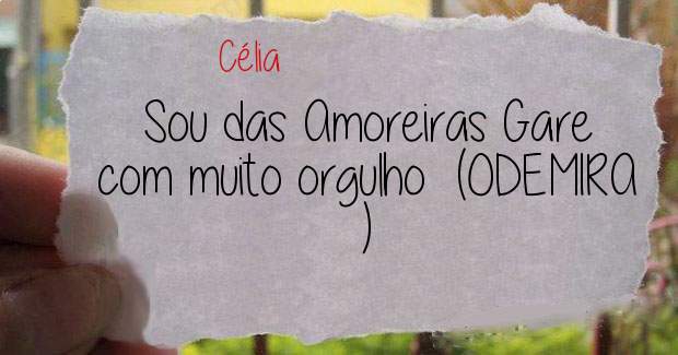 Sou das Amoreiras Gare com muito orgulho  (ODEMIRA )