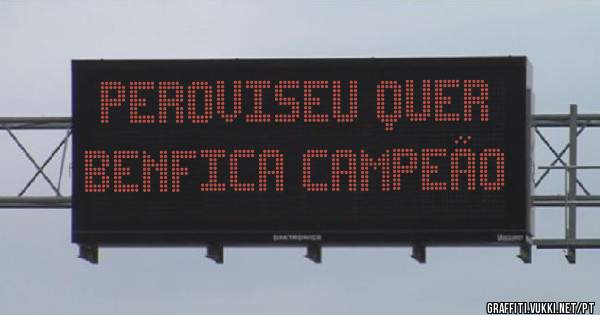 Peroviseu quer Benfica campeão