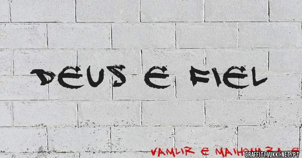 deus e fiel 