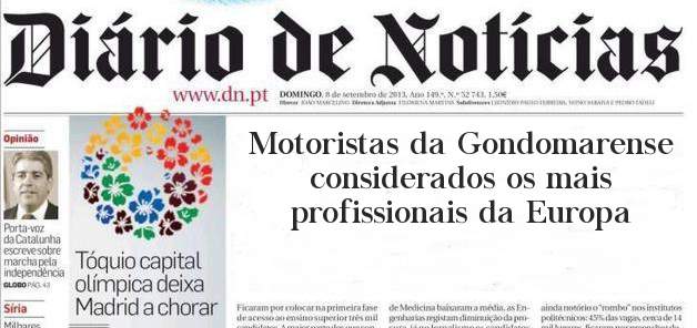 Motoristas da Gondomarense considerados os mais profissionais da Europa