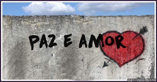 Paz e amor 