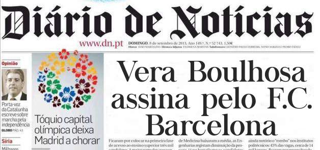 Vera Boulhosa assina pelo F.C. Barcelona