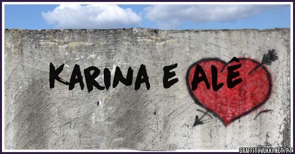  Karina e Alê