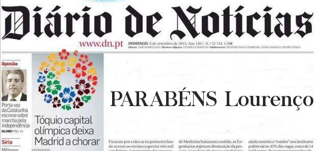 PARABÉNS Lourenço