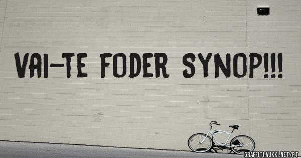 Vai-te foder Synop!!! 