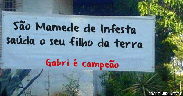 São Mamede de Infesta saúda o seu filho da terra