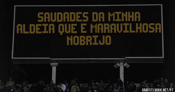 Saudades da minha aldeia que e maravilhosa nobrijo