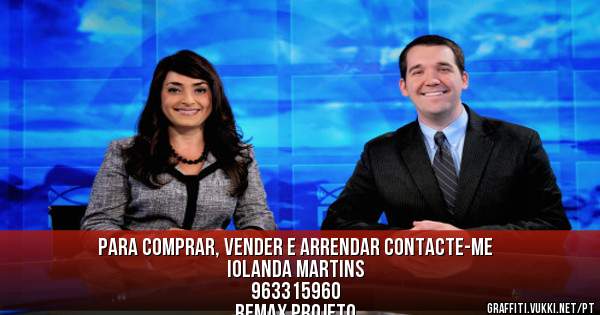 Para Comprar, Vender e Arrendar contacte-me
Iolanda Martins
963315960
Remax Projeto 