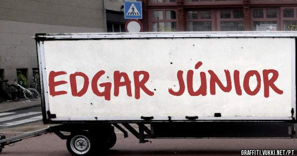 EDGAR JÚNIOR
