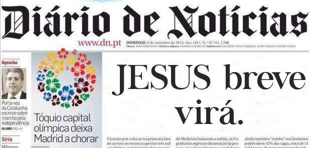 JESUS breve virá.
