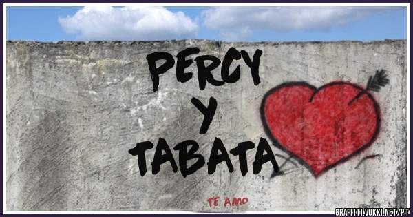 PERCY 
      y
TABATA