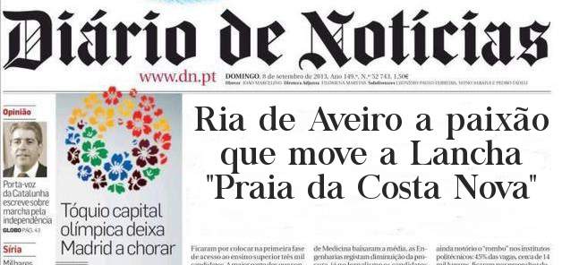 Ria de Aveiro a paixão que move a Lancha ''Praia da Costa Nova''