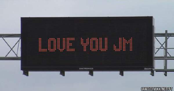 Love you JM