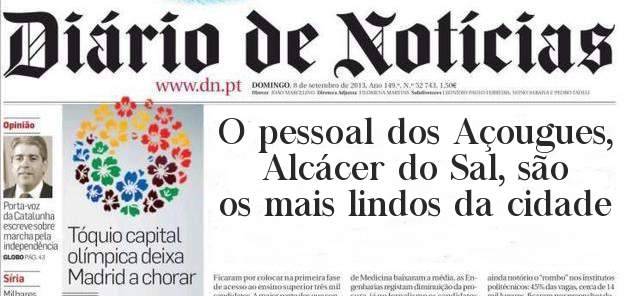 O pessoal dos Açougues, Alcácer do Sal, são os mais lindos da cidade