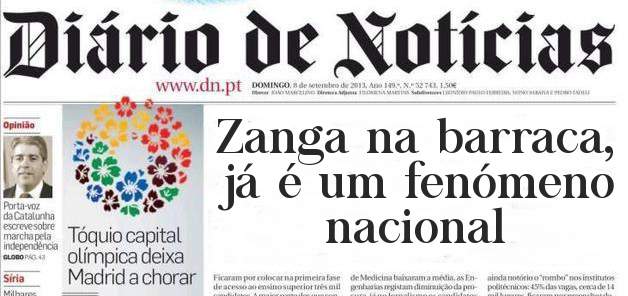 Zanga na barraca, já é um fenómeno nacional 