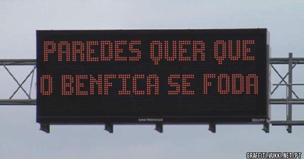 Paredes quer que o Benfica se foda