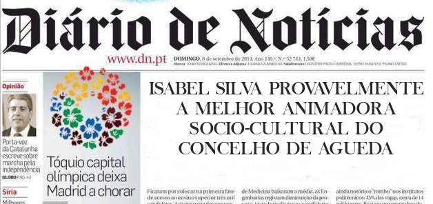 ISABEL SILVA PROVAVELMENTE A MELHOR ANIMADORA SOCIO-CULTURAL DO CONCELHO DE AGUEDA